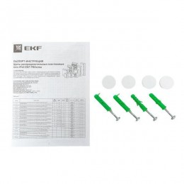 Щит слаботочный навесной Unix 2 габарит IP41 прозр. дверь PROxima EKF ux-2m-n