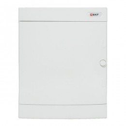 Щит распределительный навесной Unix 2х12мод. IP41 бел. дверь PROxima EKF ux-2x12-nw