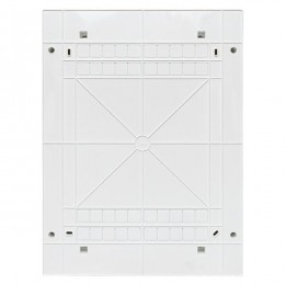 Щит слаботочный навесной Unix 3 габарит IP41 бел. дверь увеличенный PROxima EKF ux-3m-nw-xl