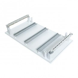 Щит распределительный навесной Unix 3х12мод. IP41 прозр. дверь PROxima EKF ux-3x12-n