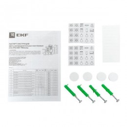 Щит распределительный навесной Unix 3х12мод. IP41 прозр. дверь PROxima EKF ux-3x12-n