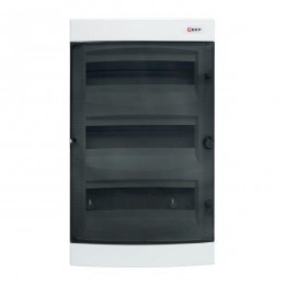 Щит распределительный навесной Unix 3х12мод. IP41 прозр. дверь PROxima EKF ux-3x12-n