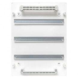 Щит распределительный навесной Unix 3х18мод. IP41 бел. дверь PROxima EKF ux-3x18-nw