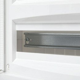 Щит распределительный навесной Unix 3х18мод. IP41 бел. дверь PROxima EKF ux-3x18-nw