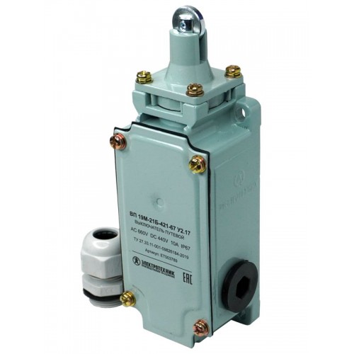 Выключатель конечн. ВП 19М-21Б-421-67 У2.17 Электротехник ET003789