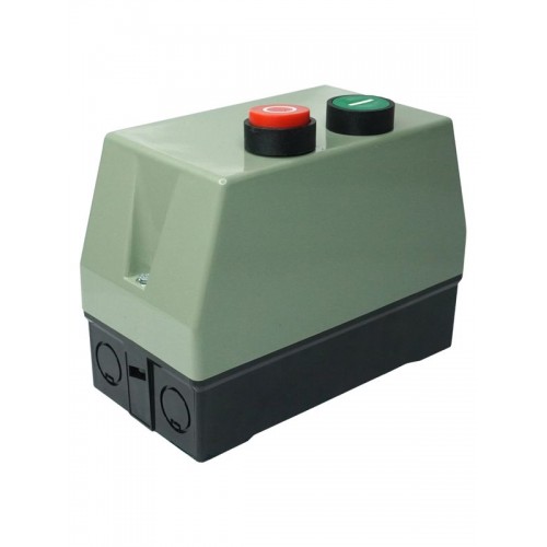 Пускатель ПМЛ-1220 УХЛ4 Б 10А кат. 220В 1НО IP54 с реле 7-10А в корпусе с кнопками ПУСК + СТОП Электротехник ET508535