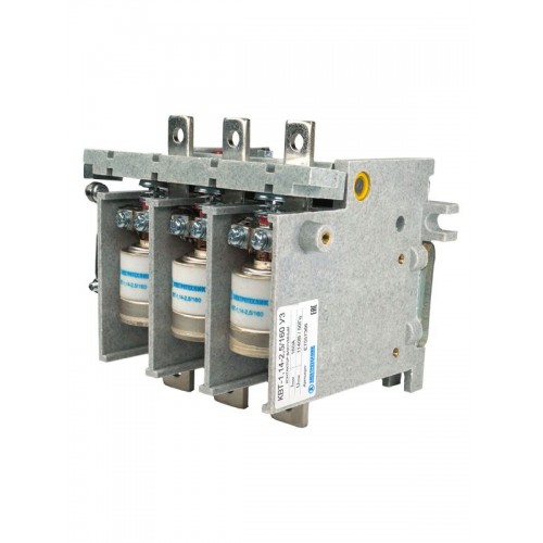 Контактор вакуумный КВТ-1.14-2.5/160-3 У3 3п 160А кат. 220В 2НО+1НЗ IP00 без реле Электротехник ET557366
