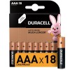 Элемент питания алкалиновый AAA/LR03-18BL Basic (блист.18шт) Duracell Б0014449