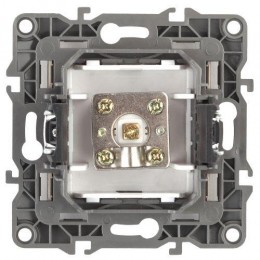 Розетка телевизионная одиночная TV 1мод. Эра12 12-3101-01 IP20 бел. Эра Б0014705