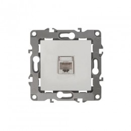 Розетка компьютерная Эра12 12-3107-01 RJ45 бел. Эра Б0014723