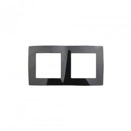 Рамка 2-м 12-5002-06 черн. ЭРА Б0014756