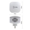 Разветвитель 3-м с заземл. 16А IP20 SP-3e-USB-2A 220В + 2хUSB 2000мА защ. шторки бел. Эра Б0015243
