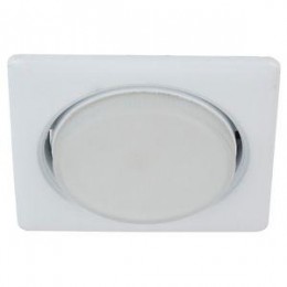 Светильник точечный KL71 WH 13Вт GX53 220В квадрат бел. ЭРА Б0017633