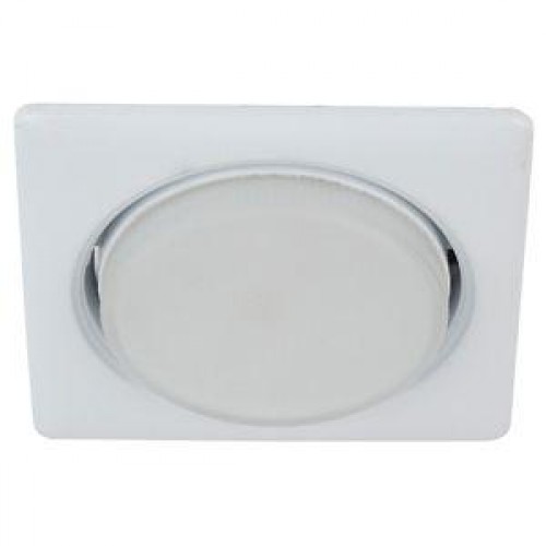 Светильник точечный KL71 WH 13Вт GX53 220В квадрат бел. ЭРА Б0017633