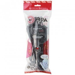 Удлинитель с сетевым фильтром 4х1.5м с заземл. 10А IP20 USF-M-4es-1.5m-B ПВС 3х0.75 термозащита с выкл. черн. Эра Б0019740