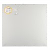Светильник светодиодный SPL-5-40-6K (W) 595х595х8 40Вт 6500К IP40 2800лм универс. Ra>80 без драйвера NationStar ультратонкая панель бел. ЭРА Б0026958