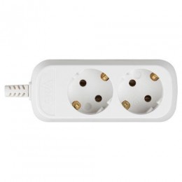 Колодка удлинителя 2-м с заземл. KX-2e Эра Б0028339