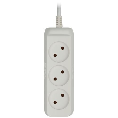 Удлинитель 3х7м без заземл. 10А IP20 U-3-7m-2х1 ПВС 2х1 Эра Б0028357