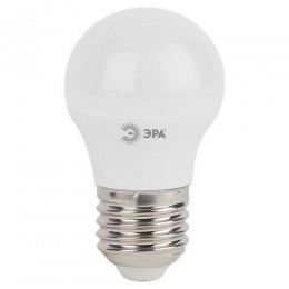 Лампа светодиодная P45-9w-840-E27 шар 720лм Эра Б0029044