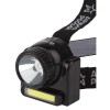 Фонарь аккумуляторный налобный Армия России Гранит GA-501 COB 3Вт + LED 3Вт ближний и дальний свет (картон. упак.) Эра Б0030185