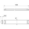 Светильник светодиодный SPO-5-40-6K-P (F) 36Вт 6500К IP40 3960лм 1200х75х25 прозр. сталь-бел. Эра Б0032481