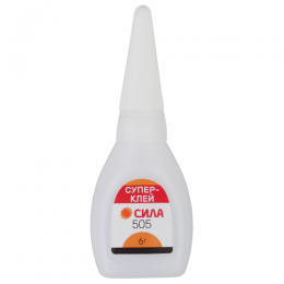 Супер-клей 6г 505-6 пластик (туба в кор.) СИЛА Б0033120