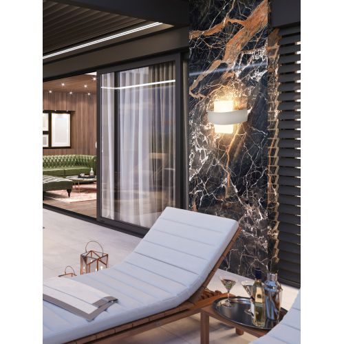 Светильник WL7 WH+WH декор. подсветка светодиод. 6Вт IP54 бел. ЭРА Б0034604