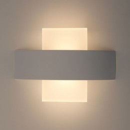 Светильник WL7 WH+WH декор. подсветка светодиод. 6Вт IP54 бел. ЭРА Б0034604