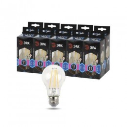 Лампа светодиодная филаментная F-LED A60-11W-840-E27 11Вт A60 грушевидная 4000К нейтр. бел. E27 Эра Б0035026