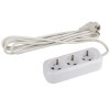 Удлинитель 3х3м с заземл. 10А IP20 UX-3e-3m ПВС 3х0.75 Эра Б0035750