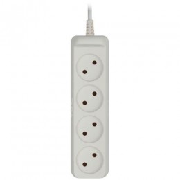 Удлинитель 4х3м без заземл. 6А IP20 UX-4-3m ШВВП 2х0.75 Эра Б0038560