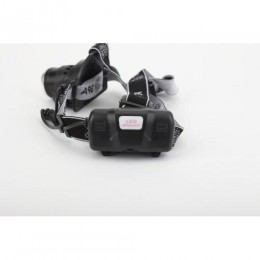 Фонарь аккумуляторный налобный GA-805 CREE 5Вт регулир. фокус литиевый аккум. 2.5А.ч алюм. USB пластик. (кор.) Эра Б0039625