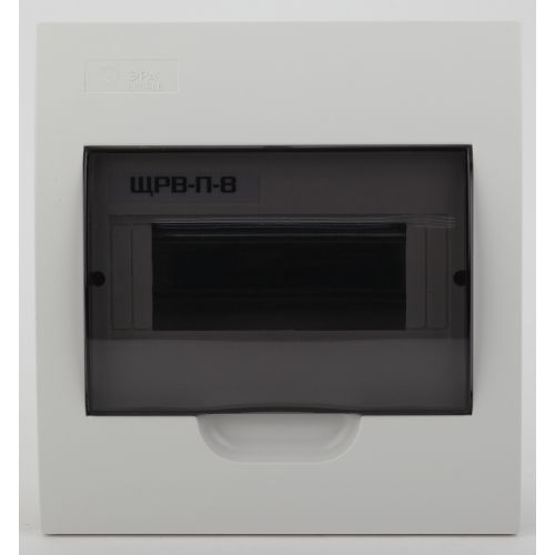 Бокс ЩРВ-П-8 мод. встраив. пластик IP41 SIMPLE NO-box_simple-plastic_8_flush ЭРА Б0041511