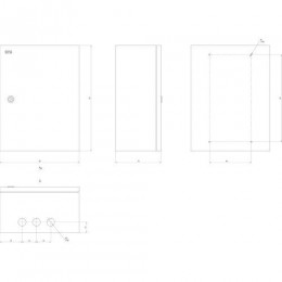 Корпус металлический ЩМП-04 SIMPLE 400х300х175 IP31 NO_SIMPLE_SHMP-04_IP31 ЭРА Б0041655