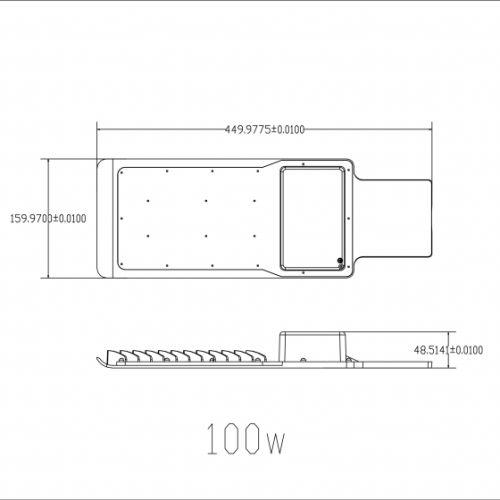 Светильник светодиодный SPP-503-0-50K-080 80Вт 5000К IP65 8000лм консольный (аналог ДКУ) Эра Б0043668