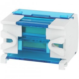 Шины на DIN-рейку в корпусе (кросс-модуль) ШНК 2х7 L+PEN NO-224-13 ЭРА Б0043931