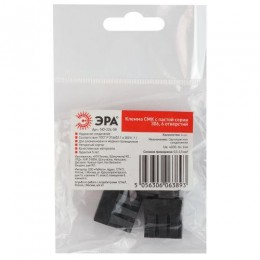 Клемма строительно-монтажная СМК 306 NO-224-58 6-проводная 0.5-2.5кв.мм с пастой (уп.4шт) Эра Б0043976