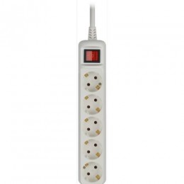 Удлинитель 5х5м с заземл. с выкл. ПВС 3х1.5 16А U-5es-5m-3x1.5 Эра Б0044045