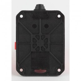 Колодка удлинителя 1-м с заземл. 16А IP44 K-1e-RED-IP44 каучук красн. Эра Б0044550