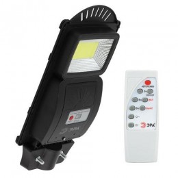 Светильник 20Вт 5000К IP65 450лм консольный на солнечной батарее COB с датчиком движения ПДУ Эра Б0046791