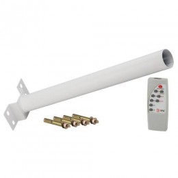 Светильник 20Вт 5000К IP65 450лм консольный на солнечной батарее COB с кронштейном с датчиком движения ПДУ Эра Б0046792