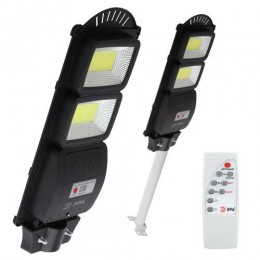 Светильник 40Вт 5000К IP66 750лм консольный на солнечной батарее COB с кронштейном с датчиком движения ПДУ Эра Б0046794