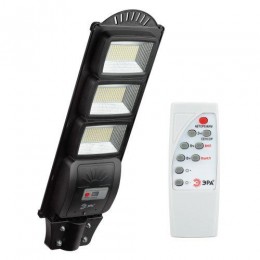 Светильник 60Вт 5000К IP65 1000лм консольный на солнечной батарее SMD с датчиком движения ПДУ Эра Б0046801