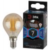Лампа светодиодная филаментная F-LED P45-7W-840-E14 gold 7Вт P45 шар золотая 4000К нейтр. бел. E14 Эра Б0047018