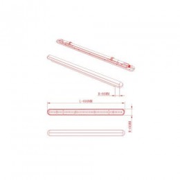 Светильник светодиодный SPP-201-0-40K-018 18Вт 4000К IP65 1710лм 600мм линейный матов. Эра Б0047172