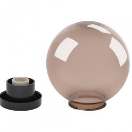 Светильник садово-парковый Шар D200мм E27 дым. НТУ 01-60-205 ЭРА Б0048065