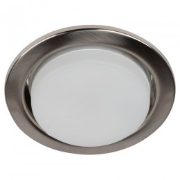 Светильник KL35 SN /1 (к) под лампу Gx53 220В 13Вт сатин никель Эра Б0048943