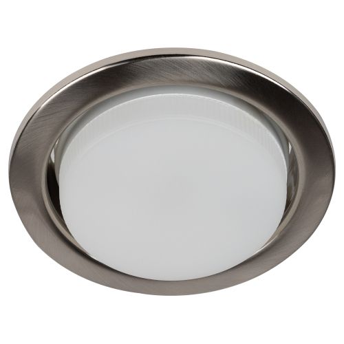 Светильник KL35 SN /1 (к) под лампу Gx53 220В 13Вт сатин никель Эра Б0048943