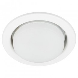 Светильник KL35 WH /1 (к) под лампу Gx53 220В 13Вт бел. Эра Б0048944