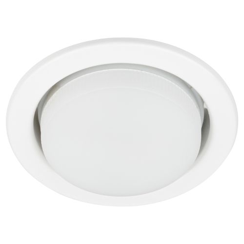 Светильник KL35 WH /1 (к) под лампу Gx53 220В 13Вт бел. Эра Б0048944